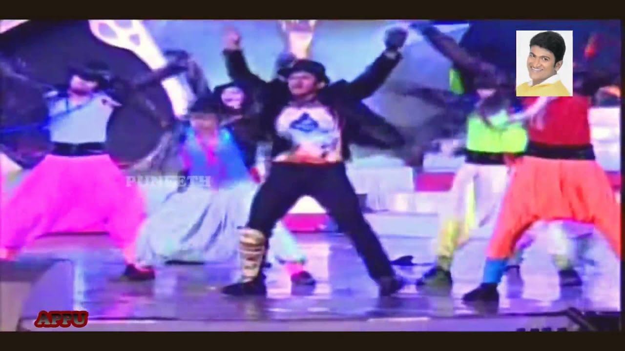 POWER STAR PUNEETH RAJKUMAR - DANCE PERFORMANCE SUVARNA AWARDS 2010