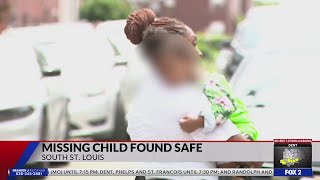 UPDATE Missing 2-year-old found safe SLMPD says