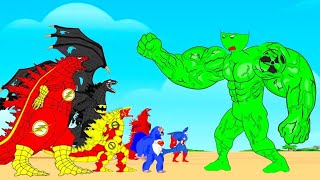 MONSTER RADIATION vs Team GODZILLA & KONG : Monsters Ranked From Weakest To Strongest?