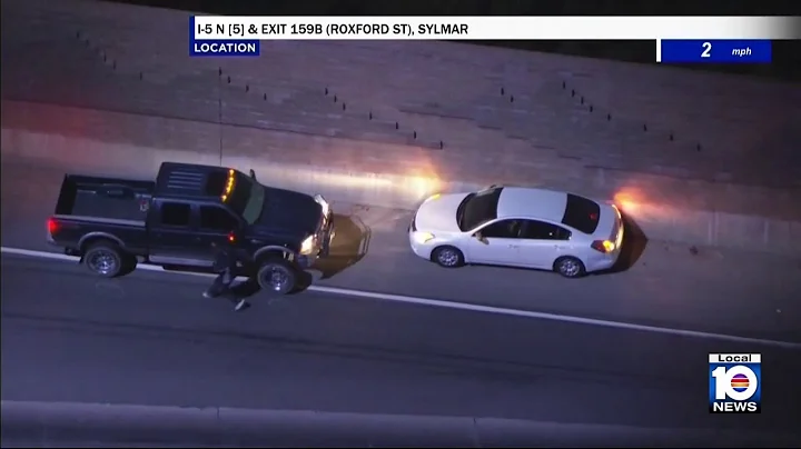 Carjacking leads to wild car chase across Los Angeles County