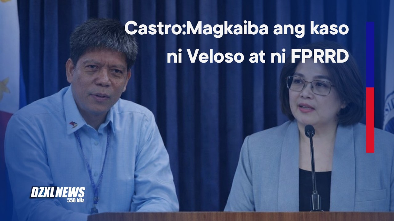 Delgra, pinuri si PBBM sa pagpapa-uwi kay Veloso; Castro: 'wag itulad sa kaso ni FPRRD | DZXLNews