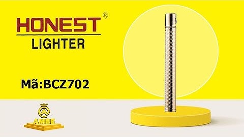 Bật lửa điếu thuốc siêu nhỏ đẹp độc đáo Honest BCZ702 chính hãng