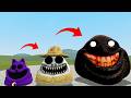 NEW SIZE COMPARISON POU BOU  in Garry's Mod! ALL POU BOU FAMILY  In Garry's Mod