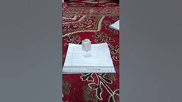 3D Cube drawing #shorts