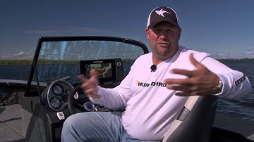 Selecting Overlay Data on the Humminbird Helix Sonar and GPS Units