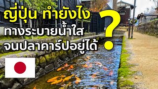 ไขความลับญี่ปุ่นทำไง ทางระบายน้ำใสจนปลาคาร์ปอยู่ได้ การบำบัดน้ำเสีย เที่ยวญี่ป่นต้องรู้ Japan Water screenshot 2