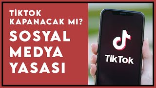 Türki̇yede Ti̇ktok Kapaniyor Mu? - Ti̇ktok Kapatilacak Mi - Sosyal Medya Yasasi