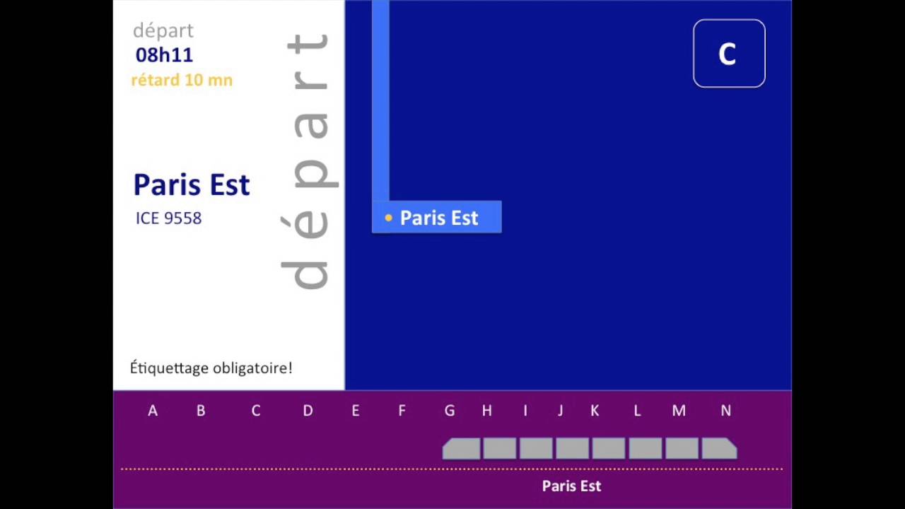 Blechelse Französisch / Annonces SNCF France [F/ES/EN/D/NL]