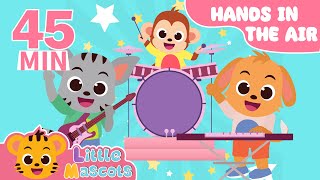 Hands In The Air + Funky Animals + more Little Mascots Nursery Rhymes & Kids Songs