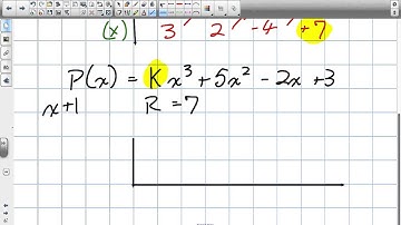 Synthetic Division, Remainder Theorem Grade 12 Advanced Functions Lesson 2 1 9 24 13)