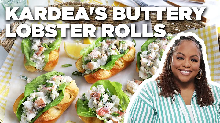 Kardea Brown's Buttery Lobster Rolls | Delicious Miss Brown | Food Network
