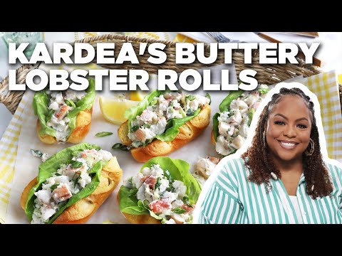 Kardea Brown's Buttery Lobster Rolls | Delicious Miss Brown | Food Network