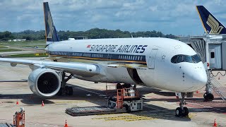 Airbus A350-900 а/к Singapore Airlines | Рейс Куала-Лумпур — Сингапур