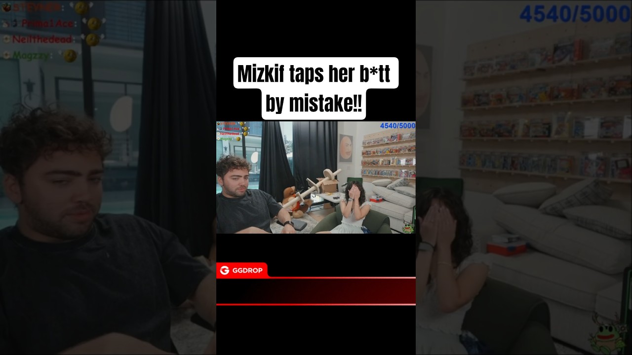 Mizkif Taps Alana… By Accident 😳😂 | Oops Moment 