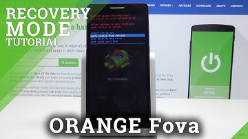 Recovery Mode in ORANGE Fova - How to Enter & Quit Recovery Menu