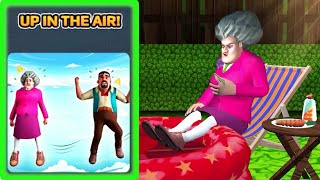 Scary Teacher 3D | miss T Up in the Air Walkthrough (iOS Android) screenshot 2