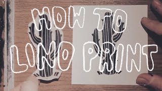 LINO PRINTING - HOW TO screenshot 3
