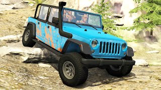 Epic Off Road Crashes #9 - BeamNG drive