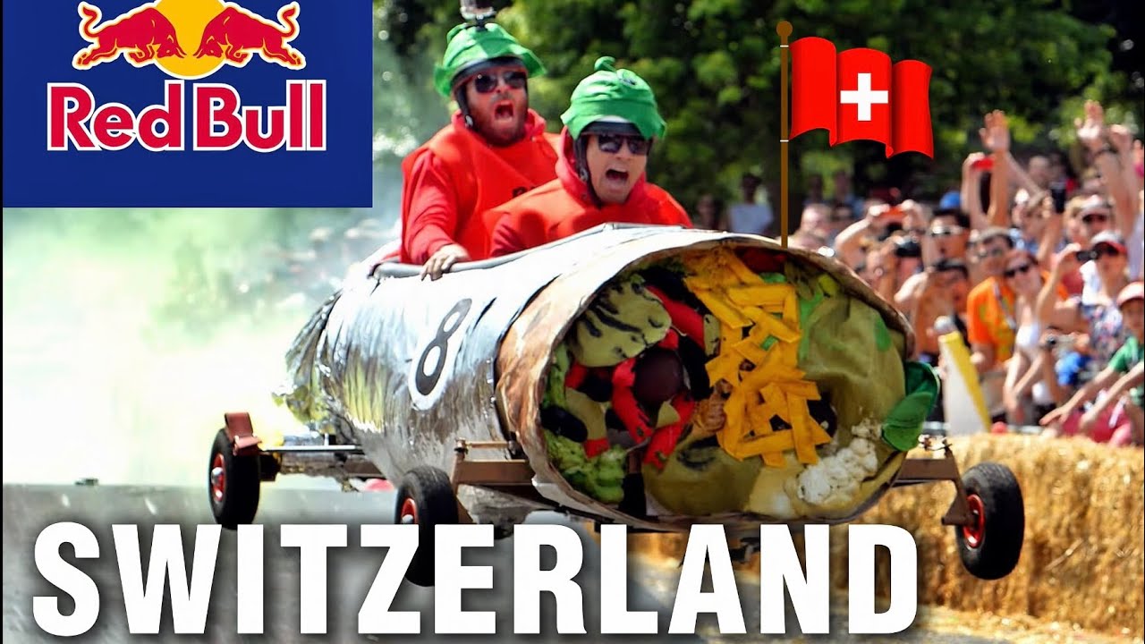 Red Bull Soapbox Race🇨🇭Switzerland || Crazy races on homemade cars! 🔥 ...