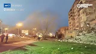 Ижевск: видео с места обрушения части дома Ижевск: видео с места обрушения части дома