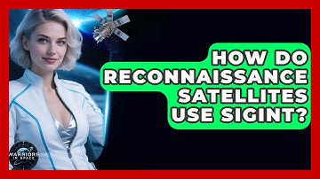 How Do Reconnaissance Satellites Use SIGINT? - Warriors In Space