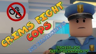 CRIMS FIGHT COPS JAILBREAK VIP 2 SERVER PLAYING WITH SUBS  | ROBLOX LIVE STREAM  (26-50)