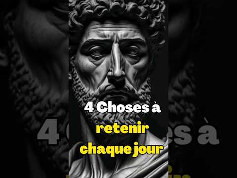 4 Choses à retenir chaque jour #sagesse #motivation #shortsviral #inspiration #viral #conseil #vie