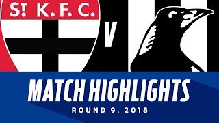 Match Highlights: St Kilda v Collingwood | Round 9, 2018 | AFL