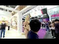 Shenzhen underwear week - hot tall blonde presents lingerie 4k 60p