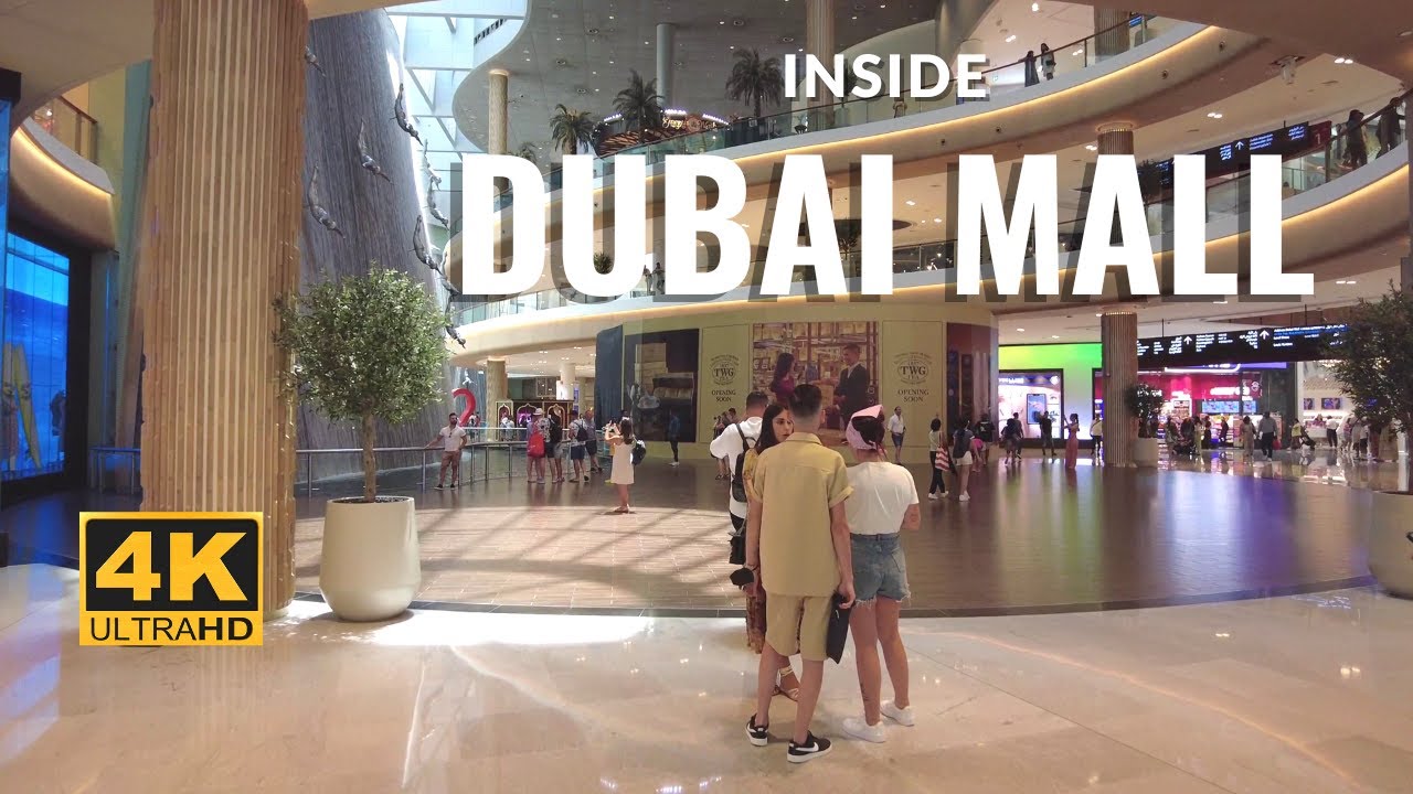 Dubai 🇦🇪 Dubai Mall, Largest Mall In The World [ 4K ] Walking Tour 