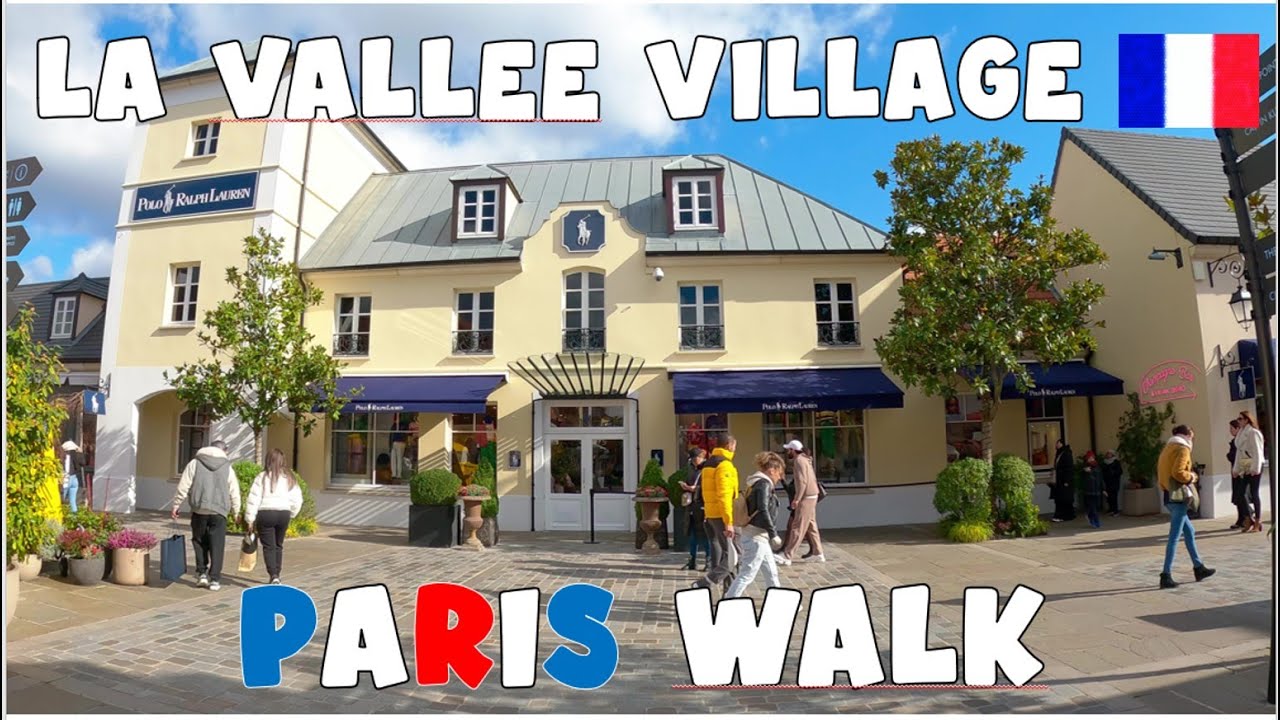 Paris Walking Tour, An Incredible Shopping spot! 🇨🇵 Explore La Vallée Village Outlet, Paris