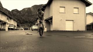 Montage monocycle trial, flat n°2