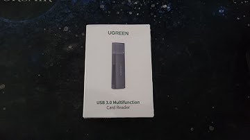 UGREEN USB 3.0 Multifunction Card Reader Unboxing