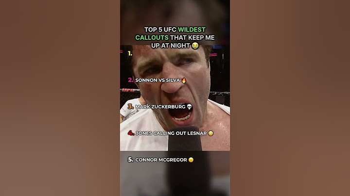 Who remembers these 😳 #top5 #ufc #mma #usa