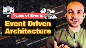Event-Driven Architecture: What are the common event types and message passing patterns?