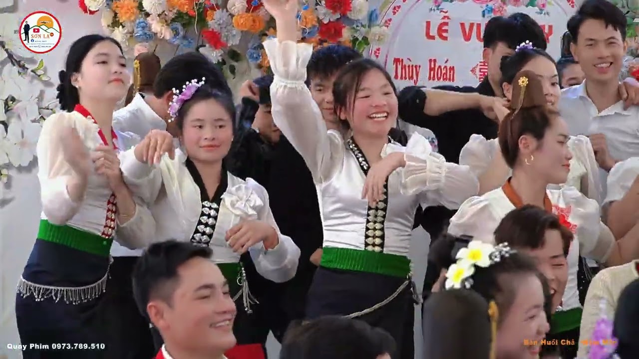 MẾT CỚ SUM PẢ LUNG HUỔI CHẢ - NẬM MẰN NHẢY MỪNG ĐÁM CƯỚI _ THÙY HOÁN & TRƯỜNG THANH II SƠN LA tv