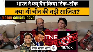 Major Gaurav Arya on Ban of 59 Chinese Apps in India | Defensive Offence REACTION !!