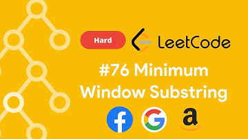 Minimum Window Substring - Sliding Window