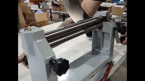 12″ Length Slip Roll | Sheet Metal Rolling Equipment | Woodward Fab