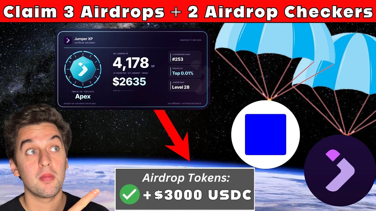 Claim 3 Airdrops + 2 Airdrops Allocations - DO NOT MISS THIS
