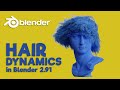 How to Animate Hair with Hair Dynamics in Blender 2.91