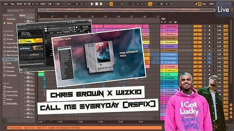 How I Remixed Chris Brown x Wizkid "call me everyday"