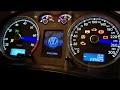3DColorMFD / ColorMfa VW Golf mk4 R32 Needle Sweep + Led Sweep / Cluster Staging (503 VDO Cluster)