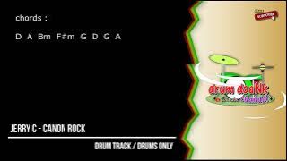 Jerry C - Canon rock (drums only) [guitar chords]