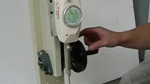 Button Tension Tester