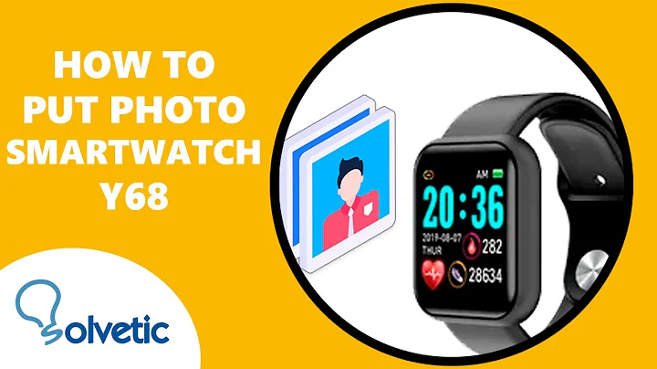 How to Put Photo on Smartwatch Y68 | How to Use Y68 Smart Watch