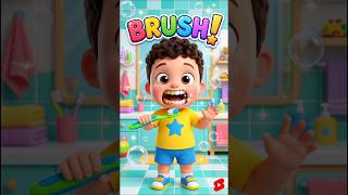 “Uh-Oh! Dirty Teeth? 😲 Brush Your Teeth Song for Kids 🪥”#shorts#viral#youtubeshorts