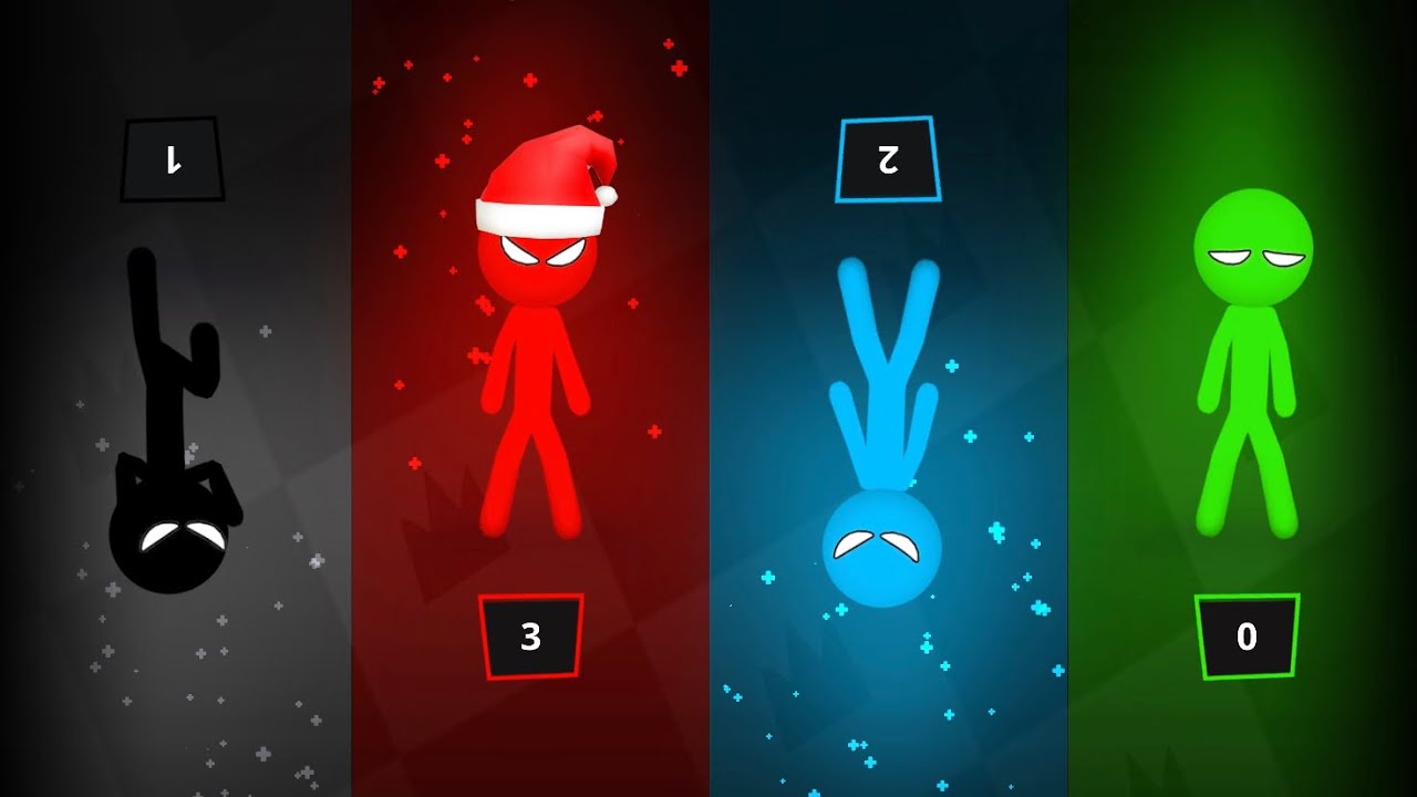 Stickman Party: 4 Player Games by Maxim Krivokonev