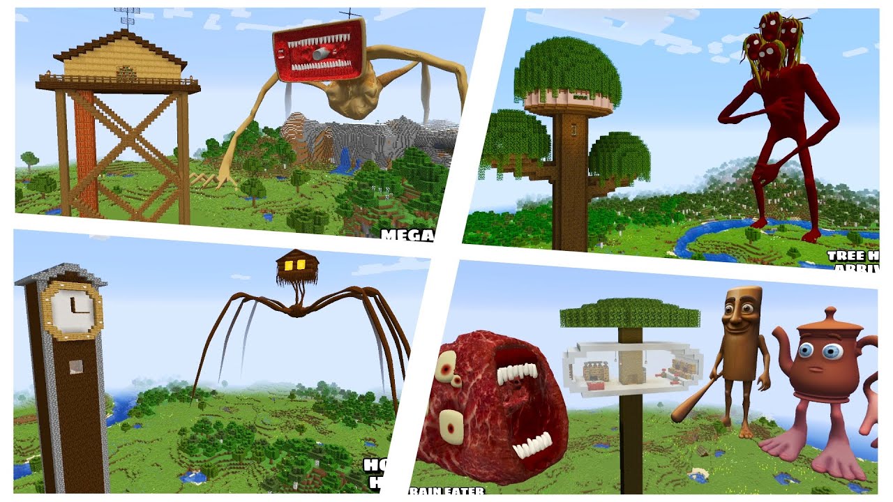 COMPILATION OF BEST SHIN GIANTS PART 4 in Minecraft - Gameplay - Coffin Meme