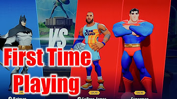 Superman and...LeBron JAMES?! First time on MultiVersus! (Gameplay)